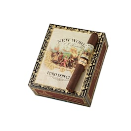 A.J. Fernandez New World Puro Short Churchill Cigars - Natural | Famous Smoke
