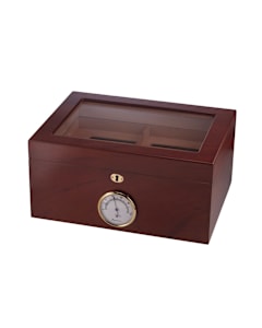 Bally Glass Top Humidor