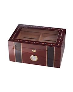 Pompeii Glass Top Humidor