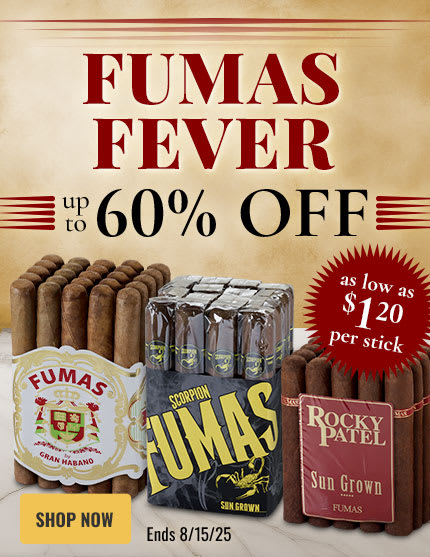 Big Brand Fumas Blowout: as low as $1.20/stick