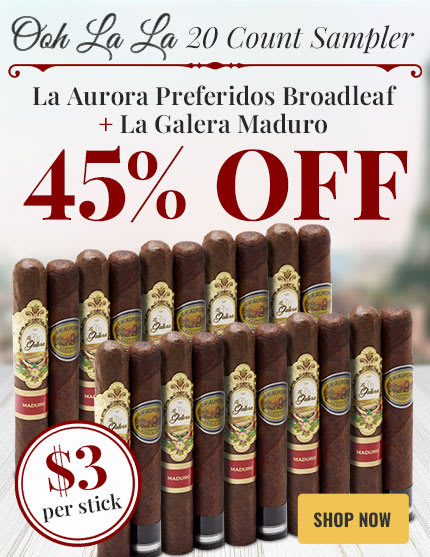 Ooh La La: La Aurora and La Galera combo savings now 45% Off!
