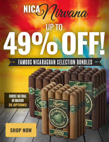 Our Famous Nicaraguan Thousands Bundles – now as low as $2.25/stick!