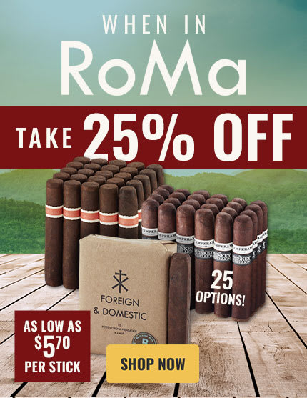 FAMOUS FAVORITES: 25 ROMA CRAFT BUNDLES, UP TO 25% OFF!