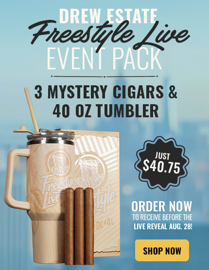 Summer 2025 Drew Estate Freestyle Live Event Pack is Here!