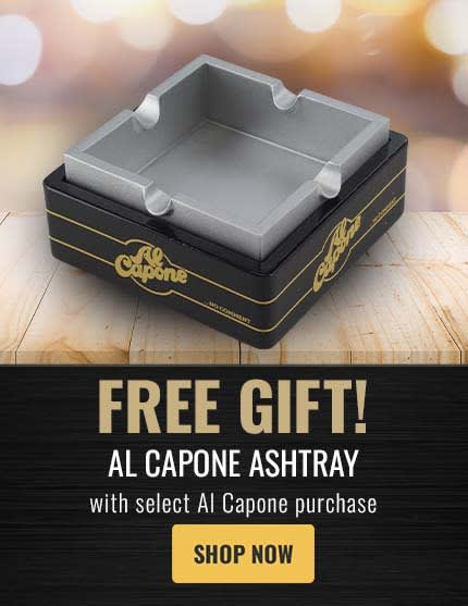 Buy Al Capone Cigars, Score FREE Ashtray!