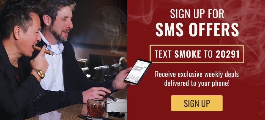 Sign up for SMS offers!
