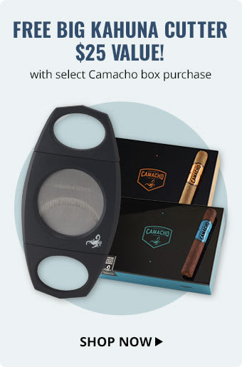 Get Your FREE Camacho Cutter — Just Buy a Box!