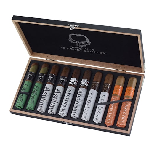 Asylum 13 10 Count Cigar Sampler | Famous Smoke