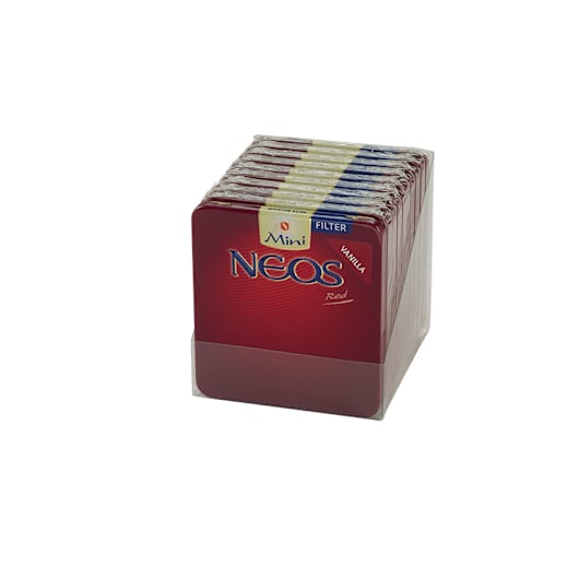 Neos Mini Red Filter 10/10 Cigars - Natural | Famous Cigars