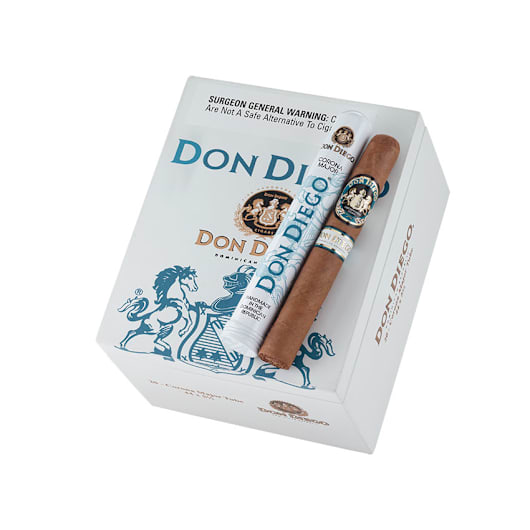 Don Diego Corona Majors Tubes Cigars - Natural | Famous Smoke