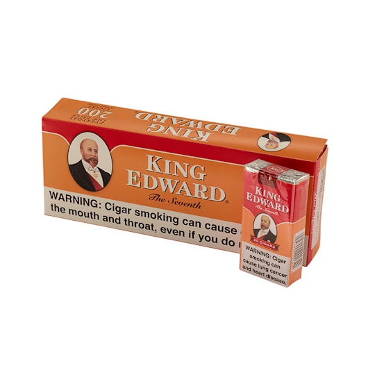 King Edward Filtered Little Cigars 10/20 - Natural