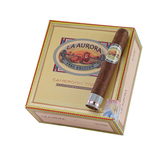 La Aurora Preferidos Platinum Cameroon Toro Cigars - Natural