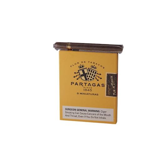 Partagas Miniatures 10/8 Cigars - Natural | Famous Cigars