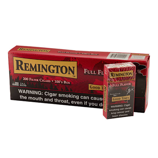 Remington Filter Cigars - Smooth & Affordable Smoke - Shop Now
