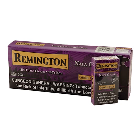 Remington Filter Cigars Grape 10/20 - Natural