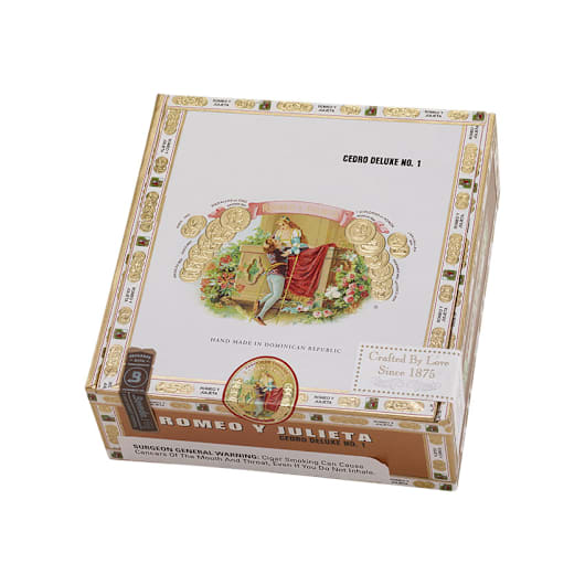 Romeo y Julieta 1875 Cedro Deluxe No. 1 Cigars - Natural | Famous