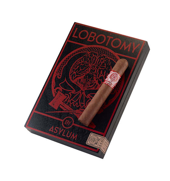 Asylum Lobotomy Corojo Double Toro Box of 10 Cigars