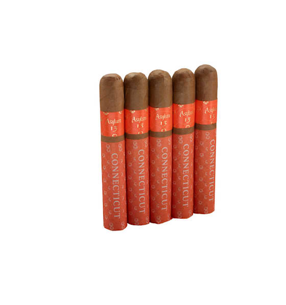 Asylum 13 Connecticut 60 x 6  Pack of 5 Cigars
