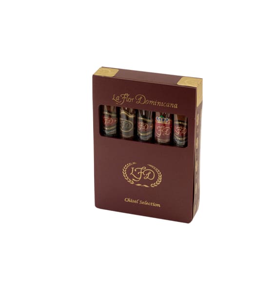 La Flor Dominicana Chisel Selection Sampler of 5 Cigars