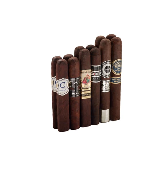 12 Maduro Cigars No. 5 Sampler of 12 Cigars