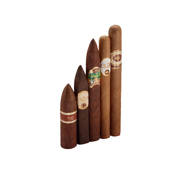 Famous Oliva 5 Cigars #1 Sampler of 5 Cigars
