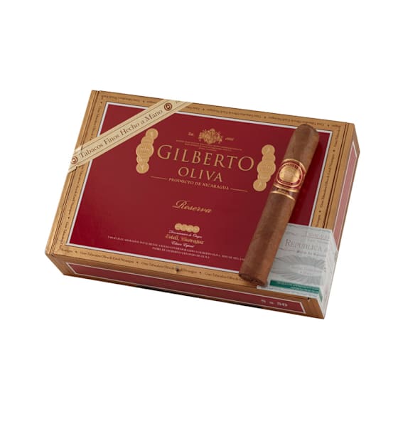 Gilberto Oliva Reserva Robusto Box of 20 Cigars