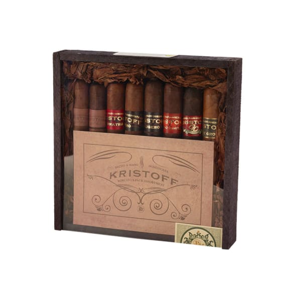 Kristoff Robusto 8 Pack Assortment Sampler of 8 Cigars