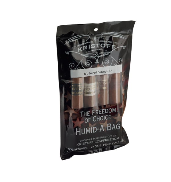 Kristoff Natural Sampler 4pk Sampler of 4 Cigars