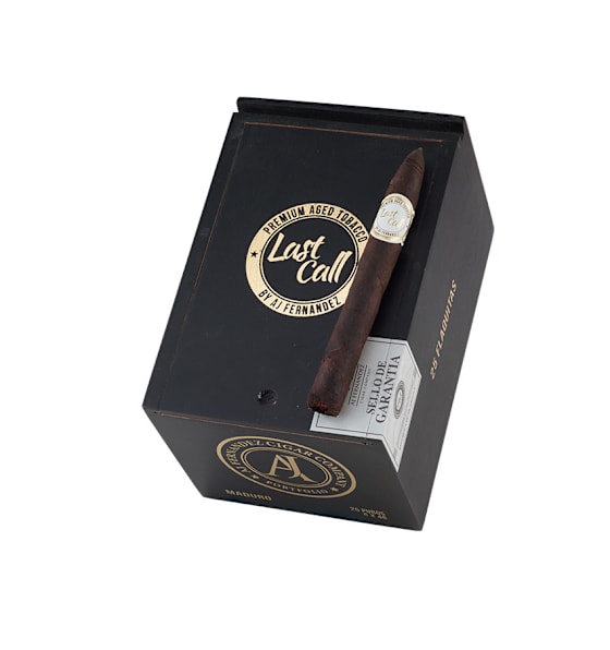Last Call Maduro Flaquitas Box of 25 Cigars