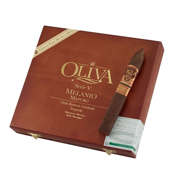 Oliva Serie V Melanio Torpedo Box of 10 Cigars