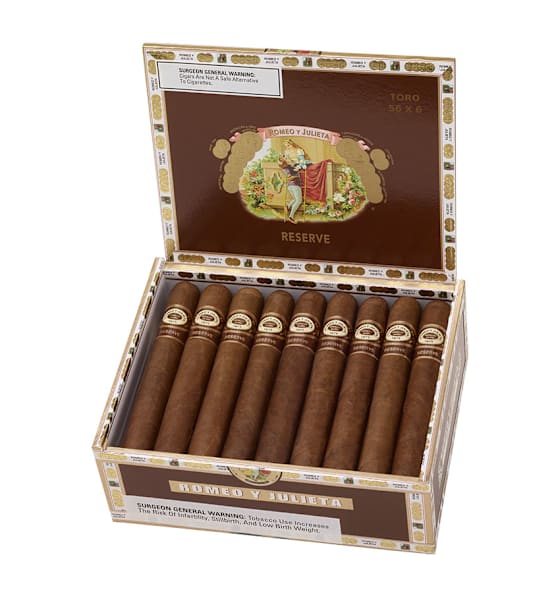 Romeo y Julieta Reserve Toro Box of 27 Cigars