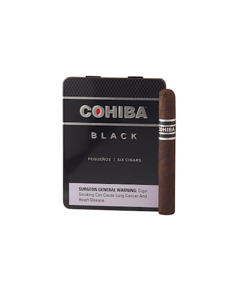 Cohiba Black Pequenos Tin of 6 Cigars