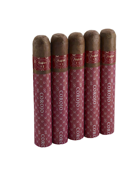 Asylum 13 Corojo 80 x 8 5 pack Pack of 5 Cigars