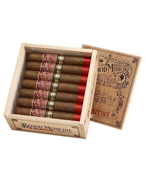 Crowned Heads Blood Medicine B Positive 5.5x56 LE 2026 Box of 21 Cigars