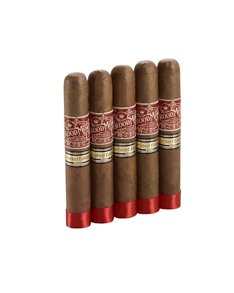 Crowned Heads Blood Medicine B Positive 5.5x56 LE 2026 Pack of 5 Cigars
