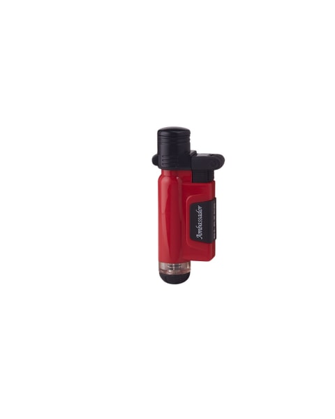 Blazer Ambassador Red Slim Line Cigar Lighter