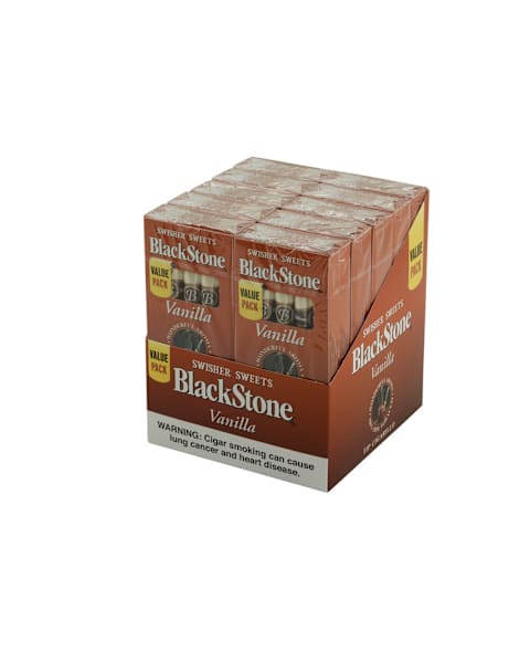 Blackstone by Swisher Vanilla Tip 10/10 Pack of 100 Cigars