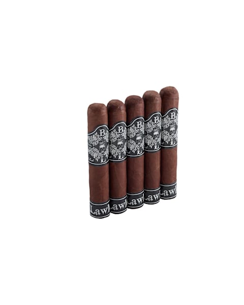 Black Label Lawless Robusto 5 Pack