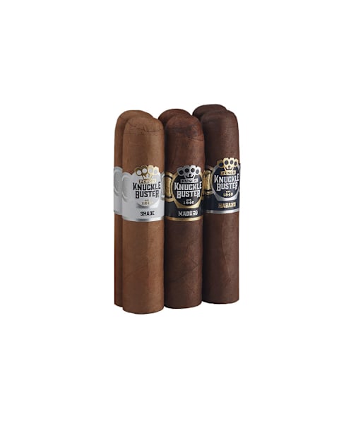 Punch Knuckle Buster Stubby Pack Sampler Sampler of 6 Cigars