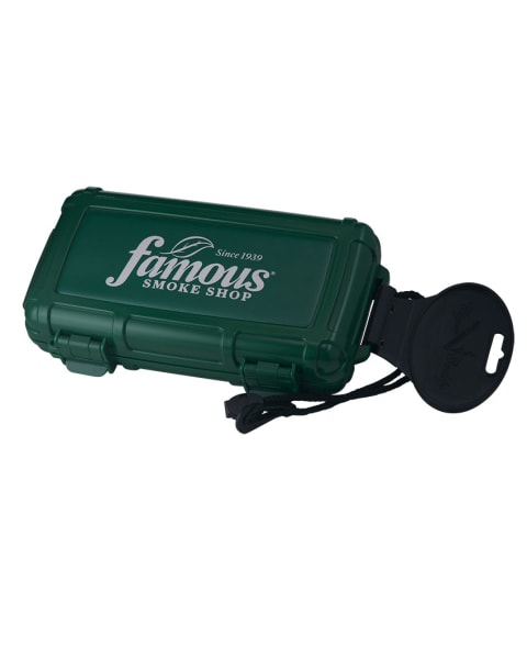 FSS Logo 5 Cigar Caddy Green