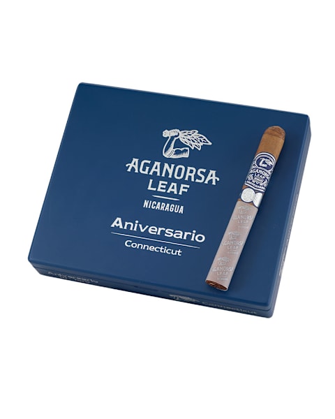 Aganorsa Leaf Aniversario Connecticut Toro BP Box of 10 Cigars