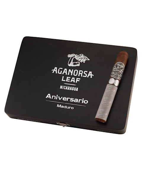 Aganorsa Leaf Aniversario Maduro Gran Toro BP Box of 10 Cigars
