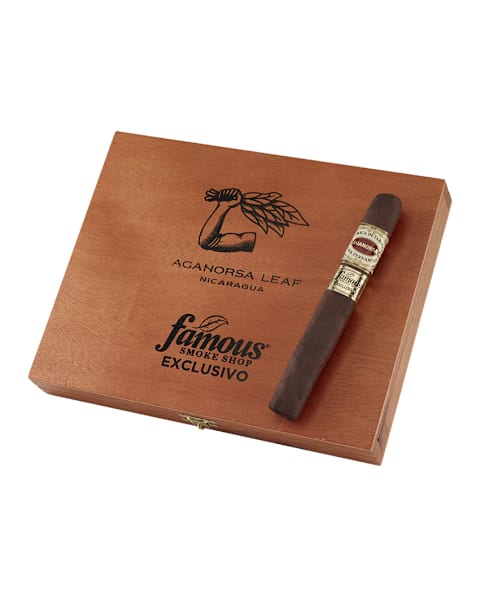 Famous Aganorsa Leaf Exclusivo Toro Box of 10 Cigars
