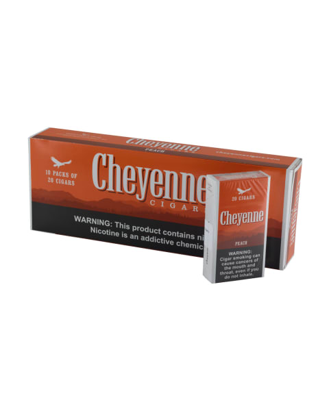 Cheyenne Peach Flavor 100's 10/20