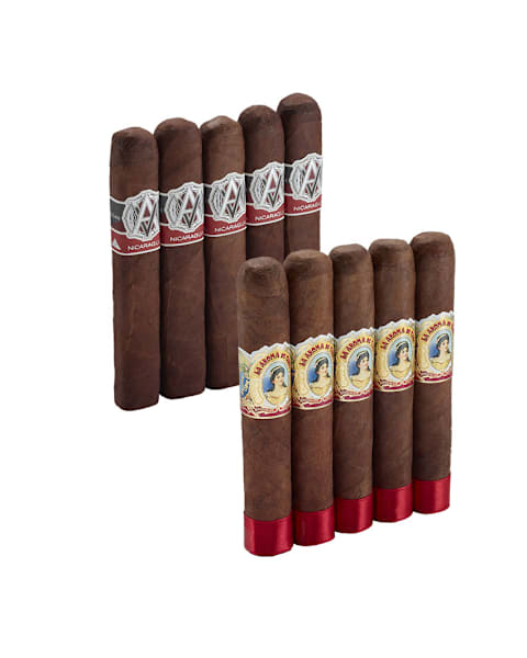 High Falutin Wingman Sampler of 10 Cigars