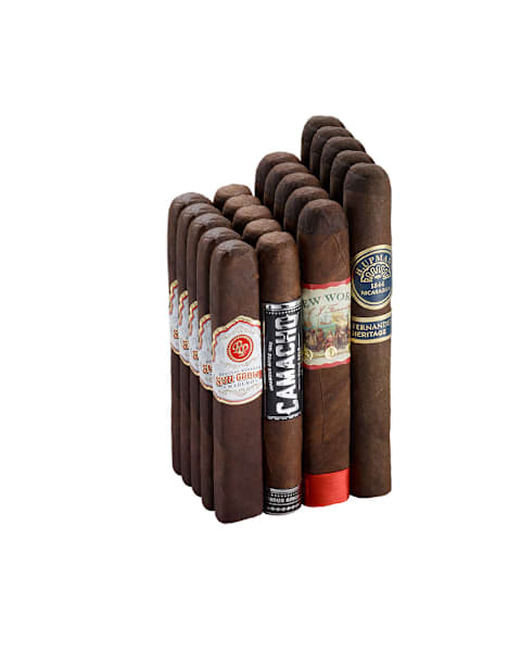 Best Of Premium Brand Pairings #2 Sampler of 20 Cigars