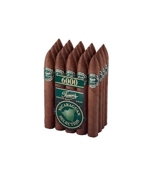 Famous Nicaraguan Selection 6000 Torpedo