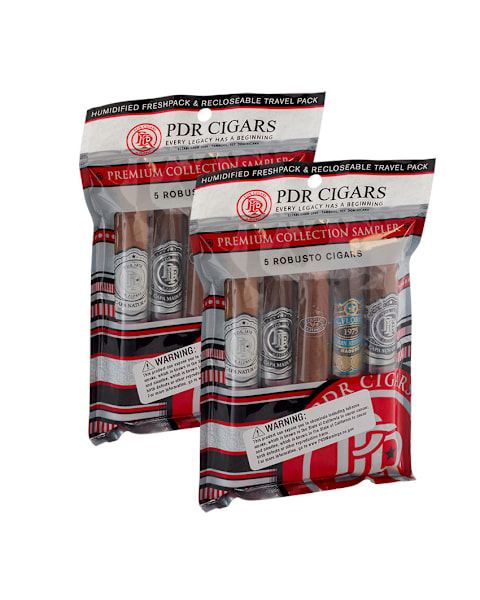 PDR Fresh Pack 10 Robusto Sampler Version E Sampler of 10 Cigars