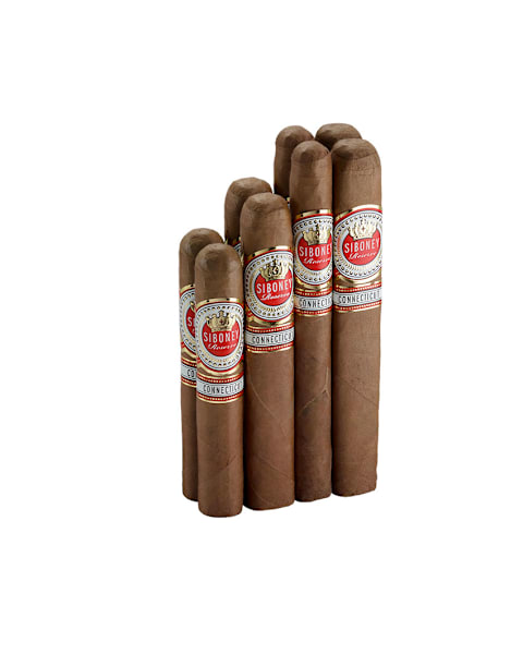 Siboney Reserve Connecticut Test Flight Sampler of 8 Cigars