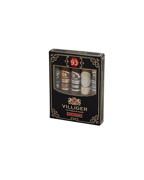 Villiger 93+ Rated Sampler Sampler of 5 Cigars
